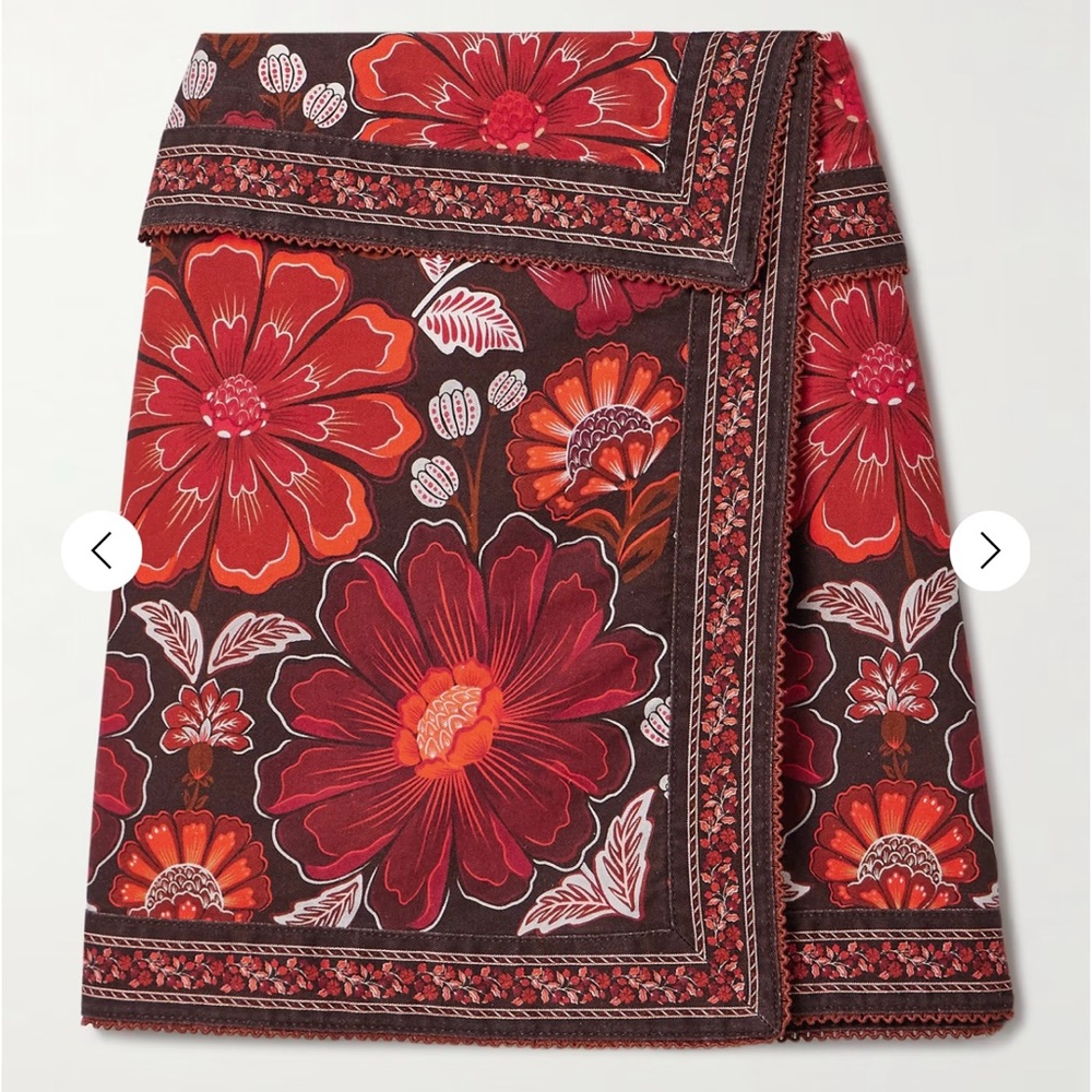 Farm Rio Gigi Wrap effect floral Print Size 25 NWT - Picture 7 of 16